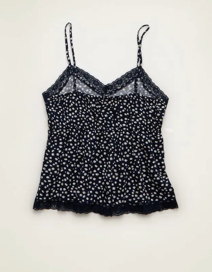 AE Lace-Trim Ditsy Cami