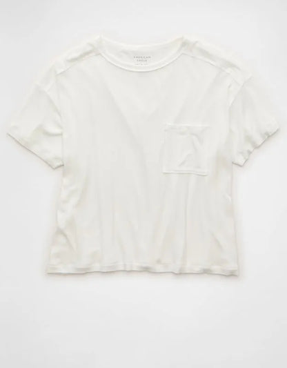AE Soft & Sexy Ribbed Pocket T-Shirt