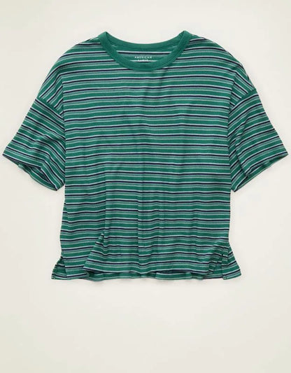AE Soft & Sexy Waffle Crew Neck Tee