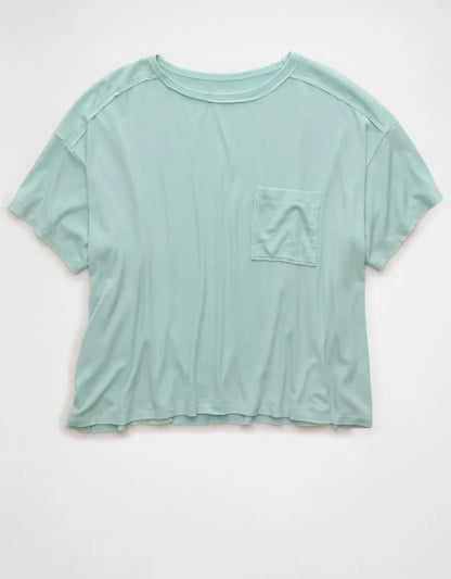 AE Soft & Sexy Ribbed Pocket T-Shirt