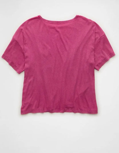 AE Soft & Sexy Ribbed Pocket T-Shirt