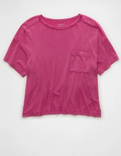 AE Soft & Sexy Ribbed Pocket T-Shirt