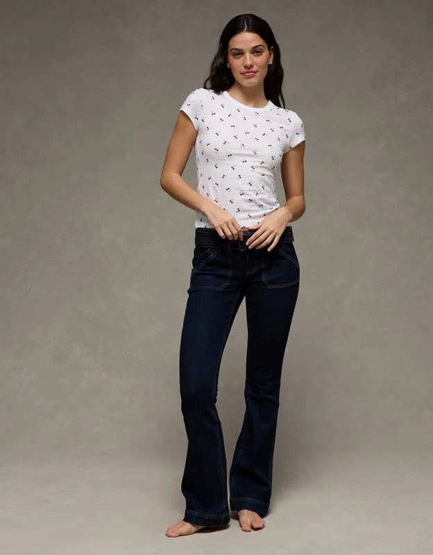 AE Hey Baby Cotton Slub Tee