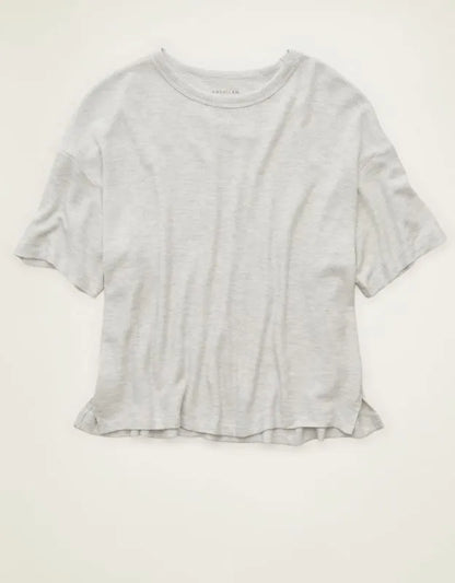 AE Soft & Sexy Waffle Crew Neck Tee