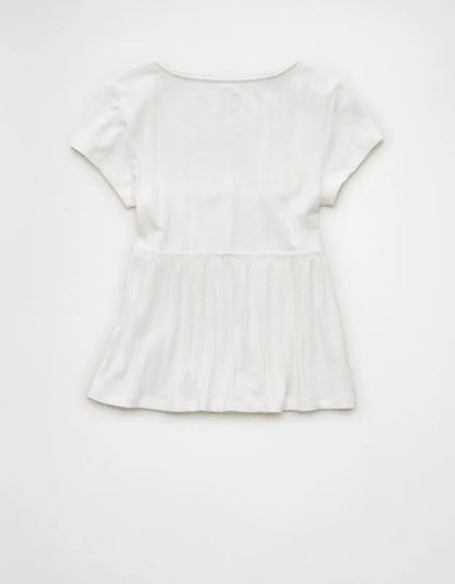 AE Henley Babydoll T-Shirt