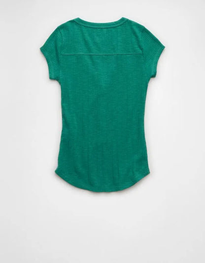 AE V-Neck Henley T-Shirt