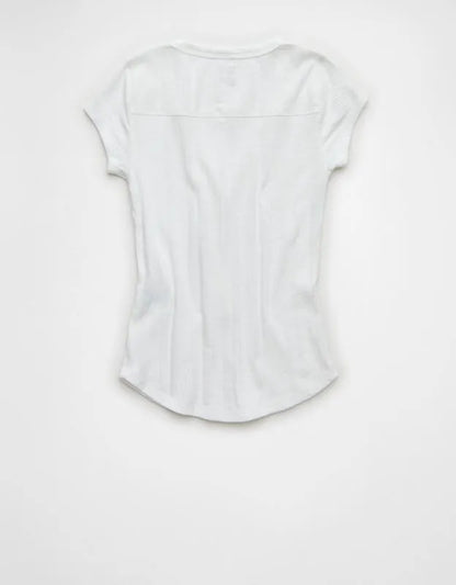 AE V-Neck Henley T-Shirt
