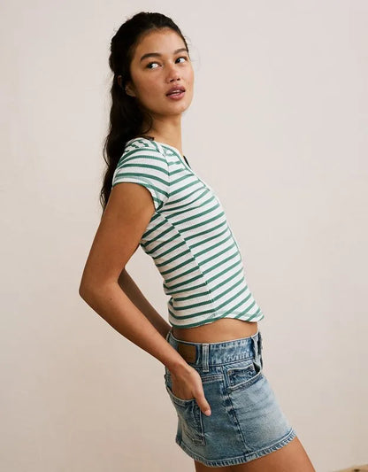 AE V-Neck Henley T-Shirt