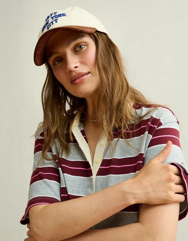 AE Striped Rugby Polo T-Shirt