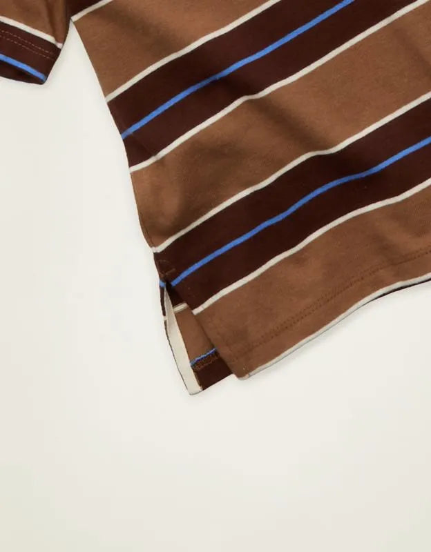 AE Striped Rugby Polo T-Shirt