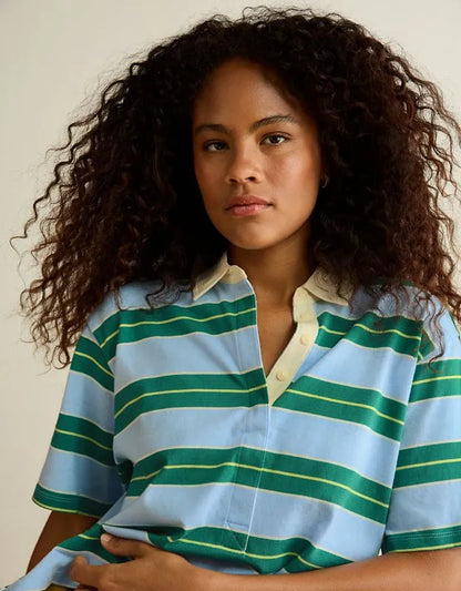 AE Striped Rugby Polo T-Shirt