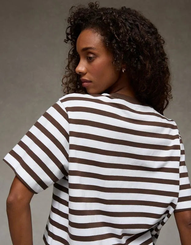 AE Boxy Striped T-Shirt