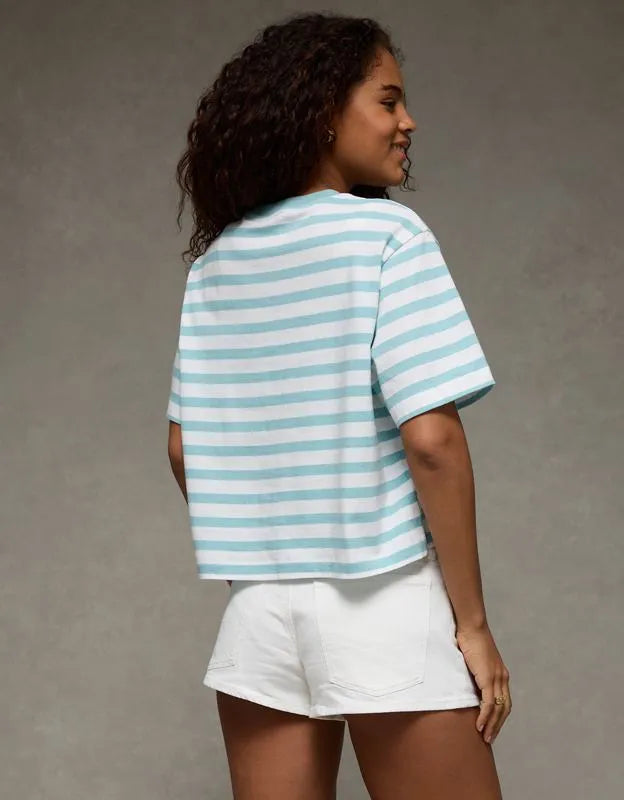AE Boxy Striped T-Shirt