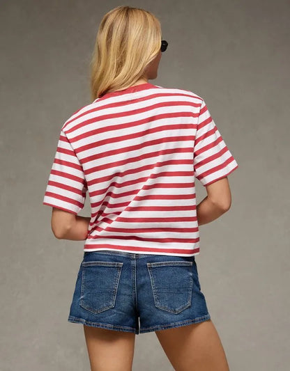 AE Boxy Striped T-Shirt