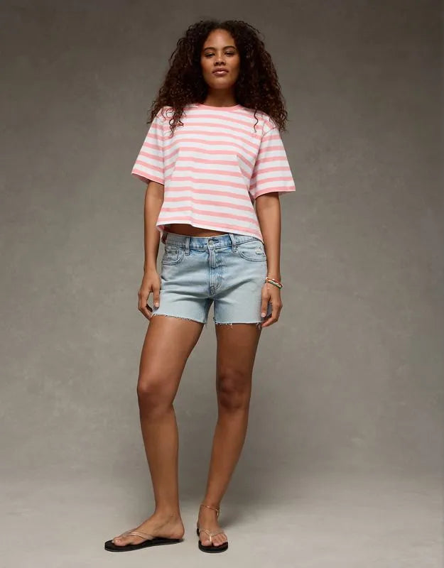 AE Boxy Striped T-Shirt