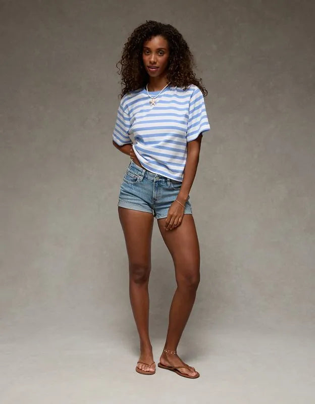 AE Boxy Striped T-Shirt