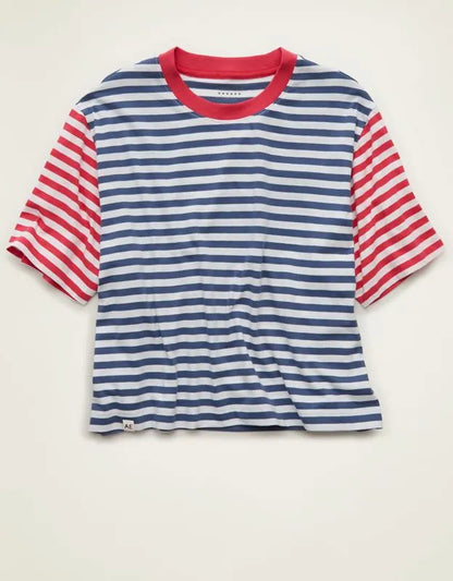 AE Boxy Fit Americana T-Shirt
