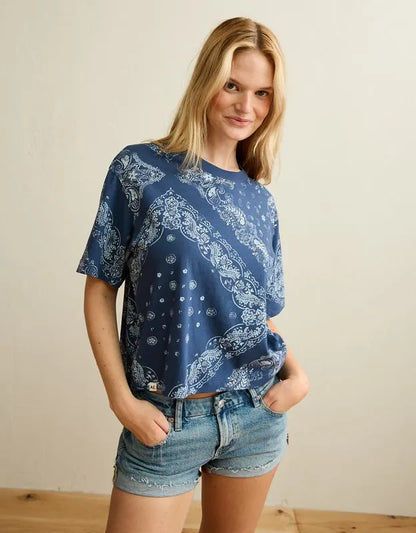 AE Boxy Fit Americana T-Shirt