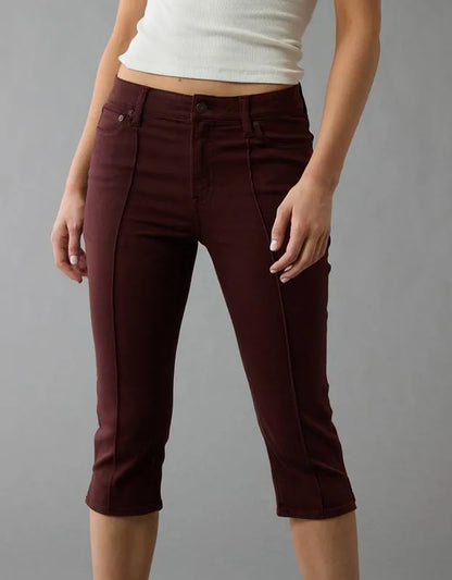 AE Next Level High-Waisted Capri Jean