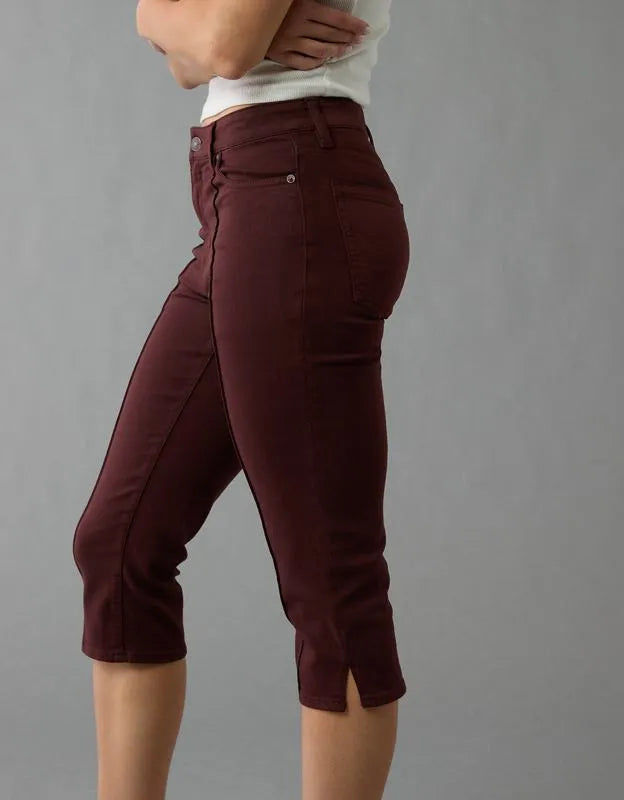 AE Next Level High-Waisted Capri Jean
