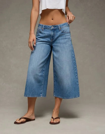 AE Mid-Rise Culotte Jean