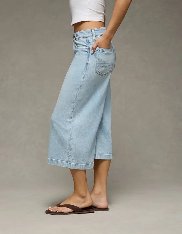 AE Mid-Rise Culotte Jean