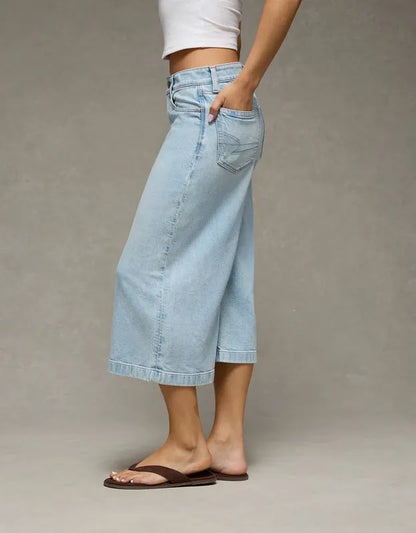 AE Mid-Rise Culotte Jean