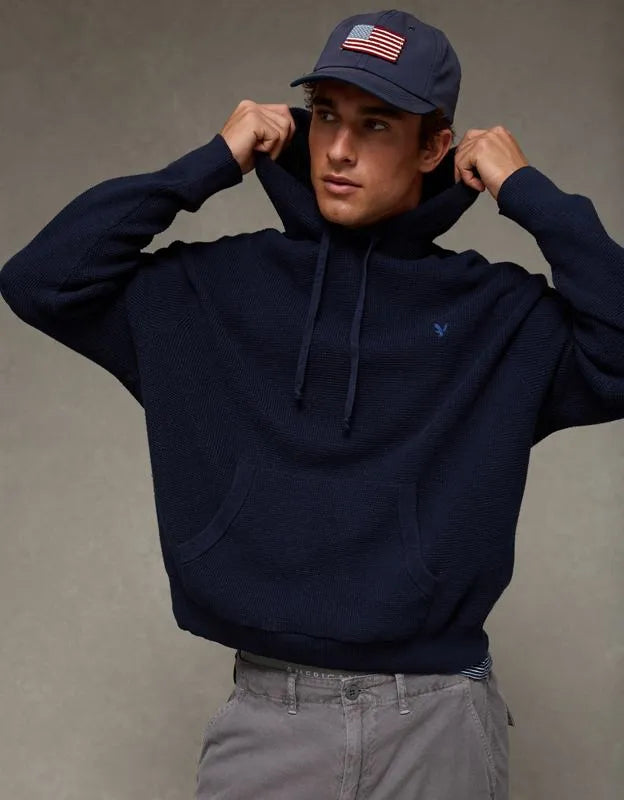 AE Lightweight Icon Sweater Hoodie