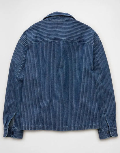AE Herringbone Shacket