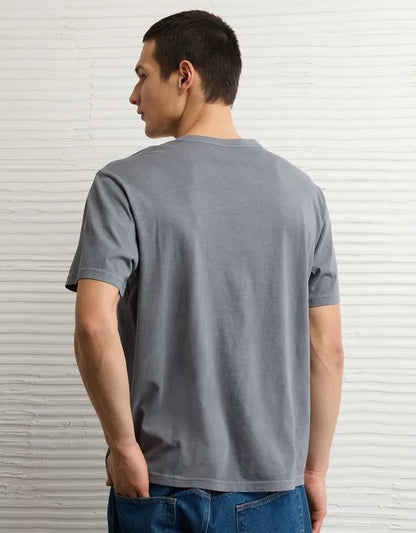 AE Standard Fit Lived-In V-Neck T-Shirt