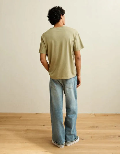 AE Standard Fit Lived-In V-Neck T-Shirt