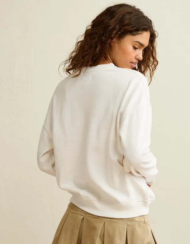 AE Graphic Crew Neck Sweatshirt