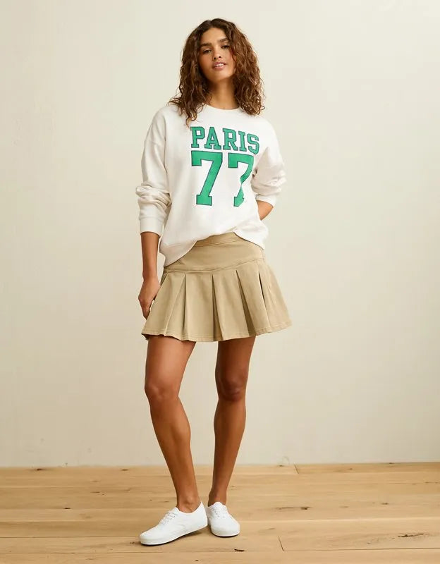 AE Graphic Crew Neck Sweatshirt