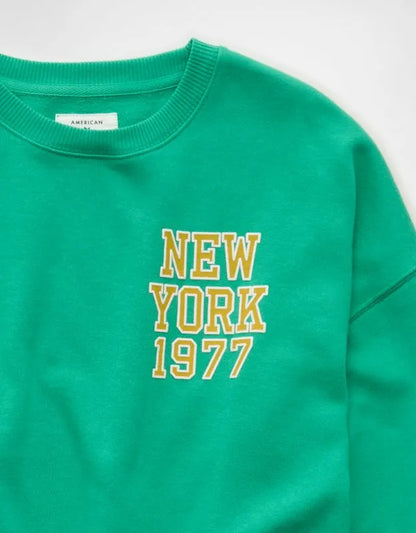 AE Graphic Crew Neck Sweatshirt