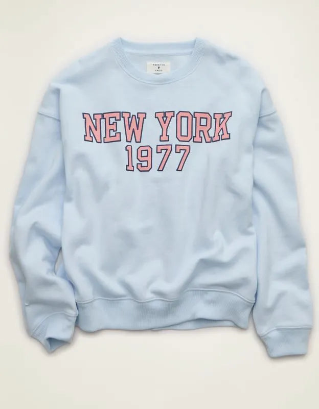 AE Graphic Crew Neck Sweatshirt