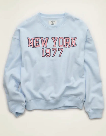 AE Graphic Crew Neck Sweatshirt