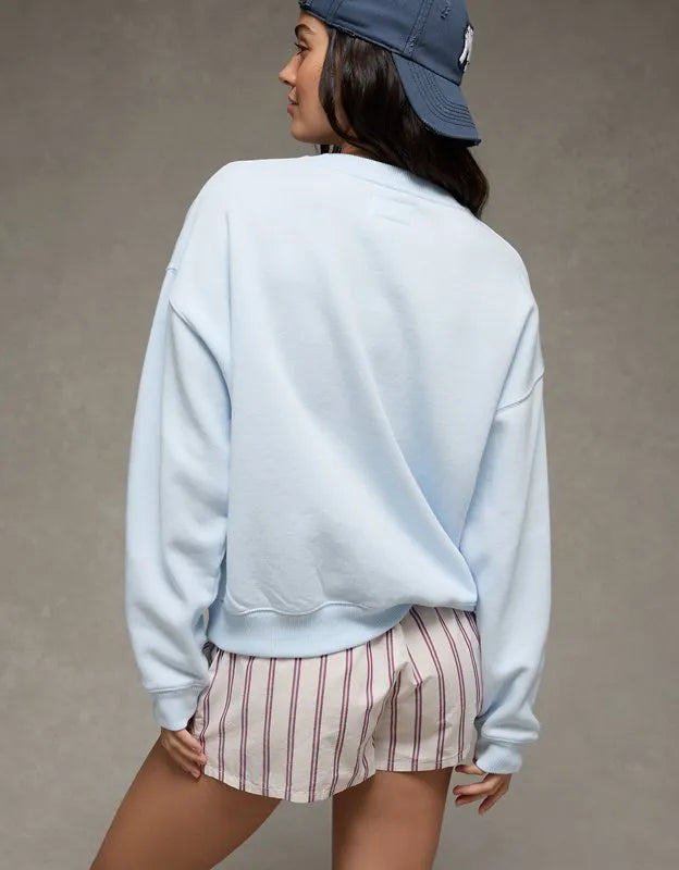 AE Graphic Crew Neck Sweatshirt