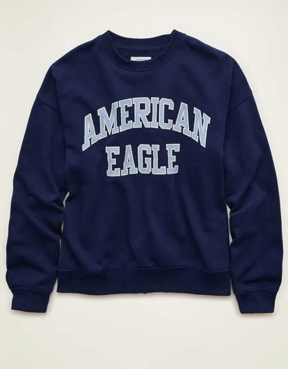 AE Graphic Crew Neck Sweatshirt