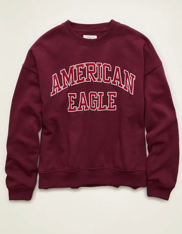 AE Graphic Crew Neck Sweatshirt