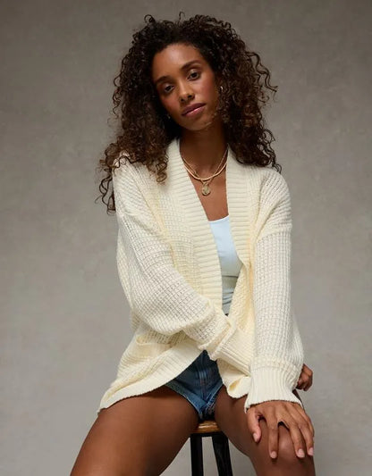AE Open-Front Cardigan Sweater