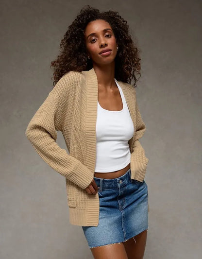 AE Open-Front Cardigan Sweater