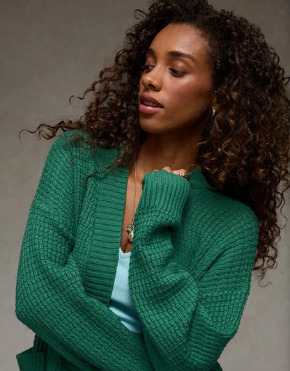 AE Open-Front Cardigan Sweater
