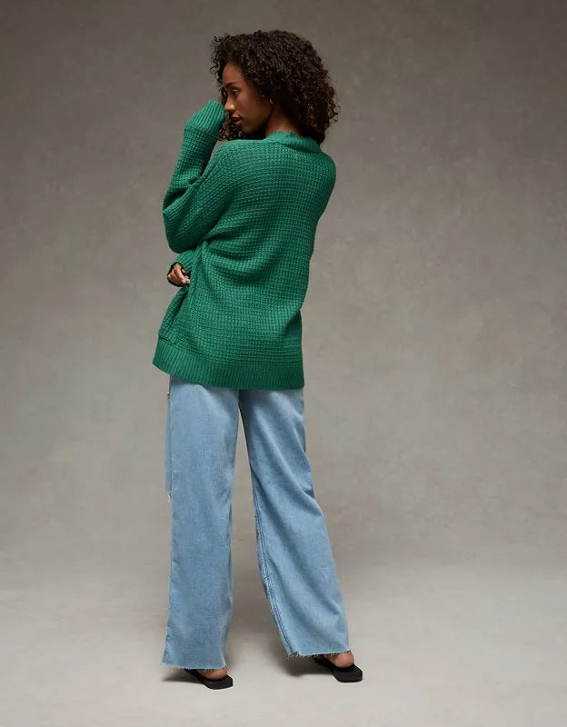 AE Open-Front Cardigan Sweater