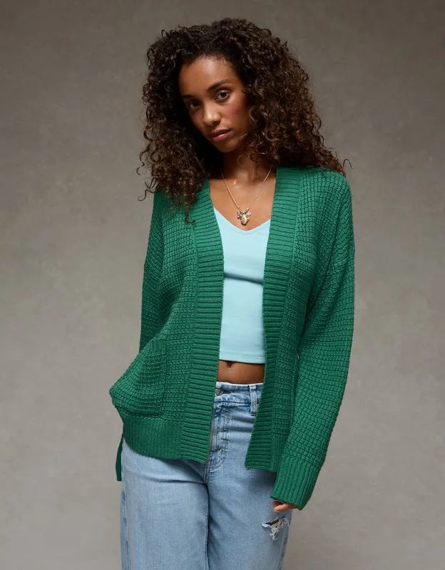 AE Open-Front Cardigan Sweater