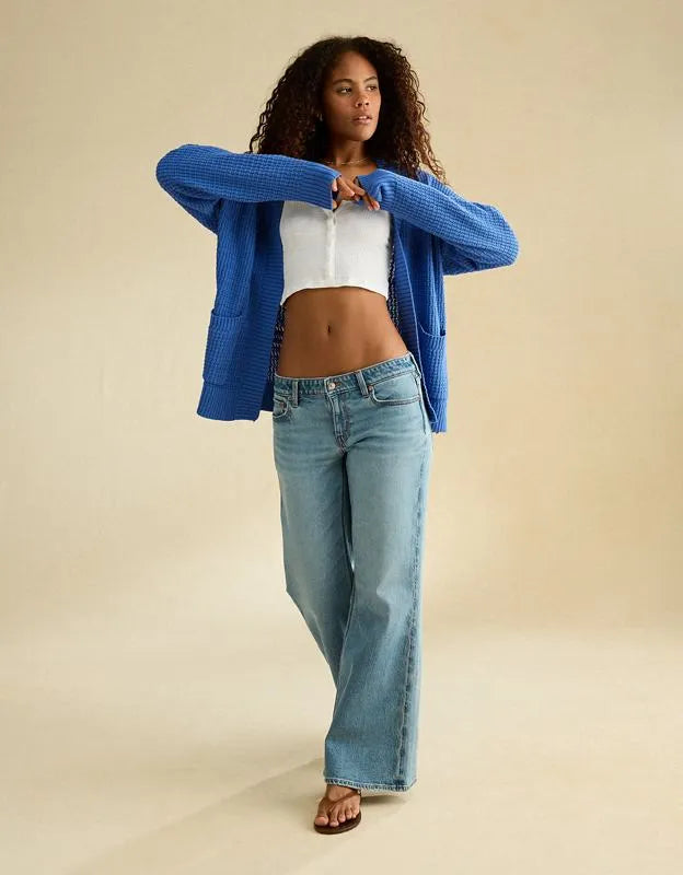 AE Open-Front Cardigan Sweater