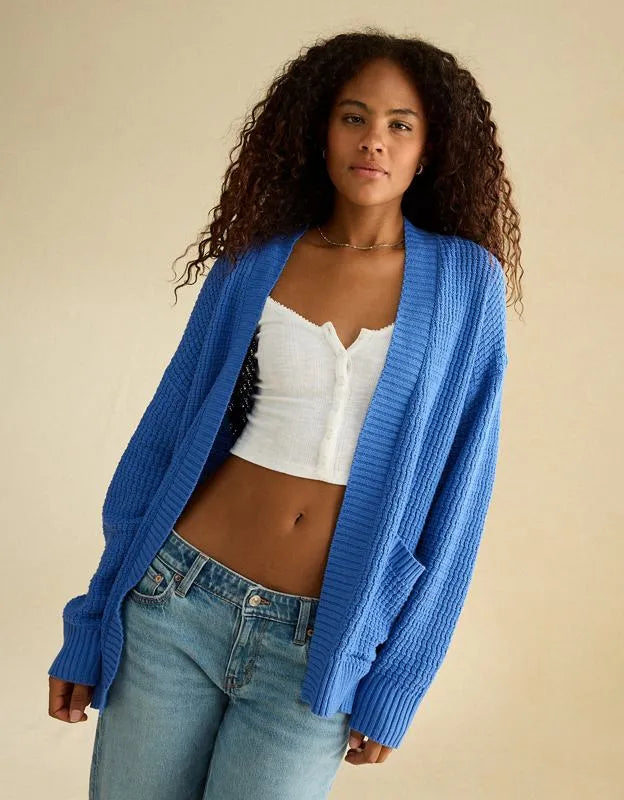 AE Open-Front Cardigan Sweater
