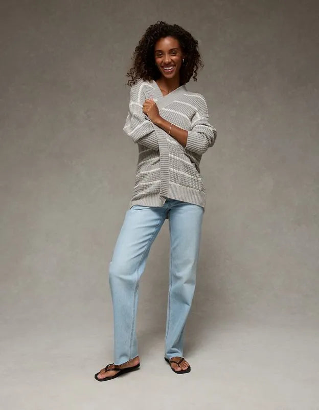 AE Open-Front Cardigan Sweater