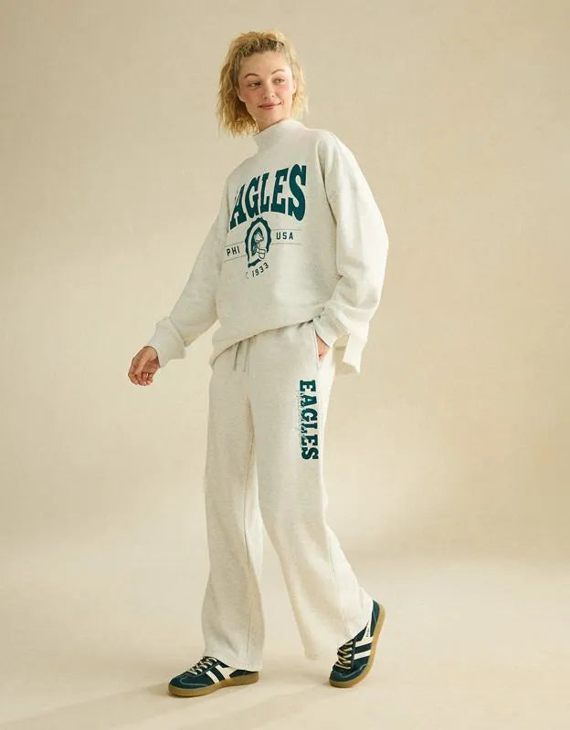 NFL Philadelphia Eagles Wide-Leg Sweatpant