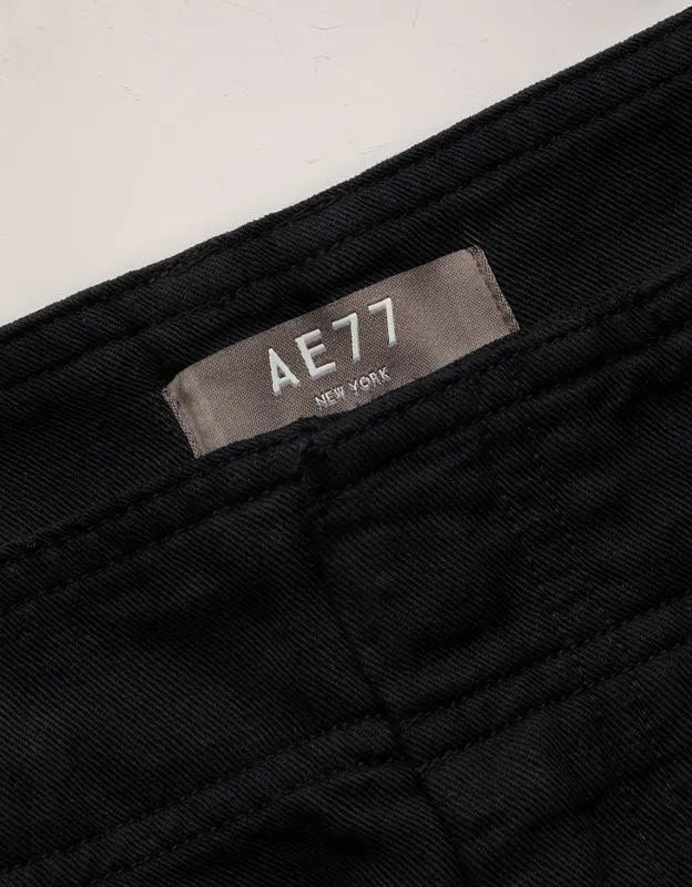 AE77 High-Waisted Tapered Linen-Blend Pant