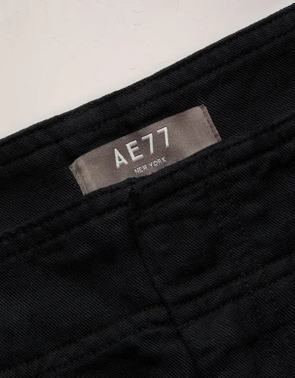 AE77 High-Waisted Tapered Linen-Blend Pant